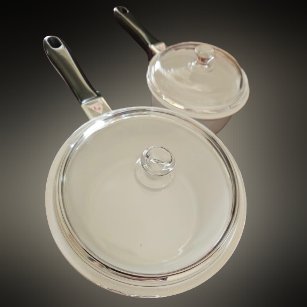 Princess House Nouveau 2 Qt & 1 Qt Saucepan & Lid